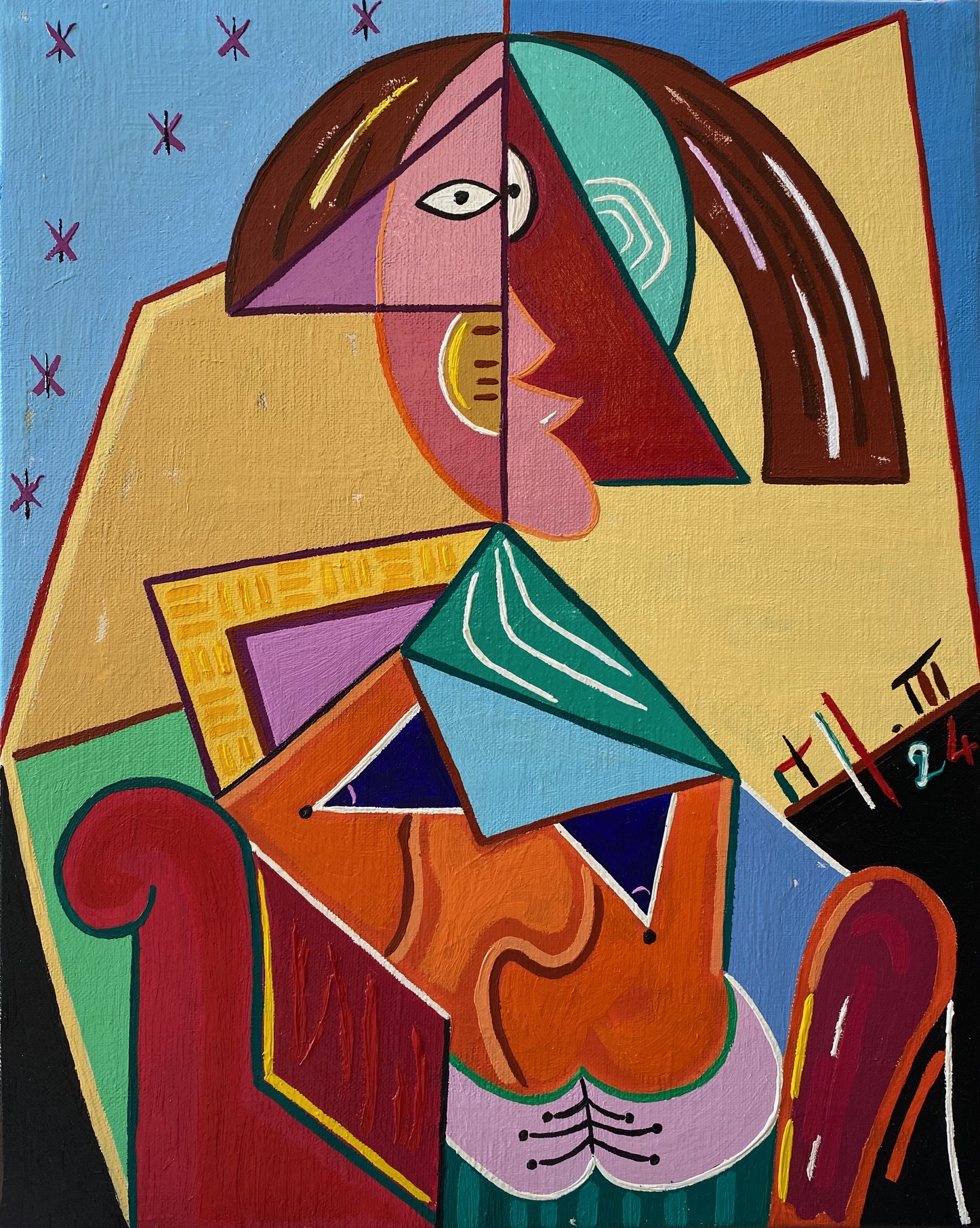 Femme à la chaise III image