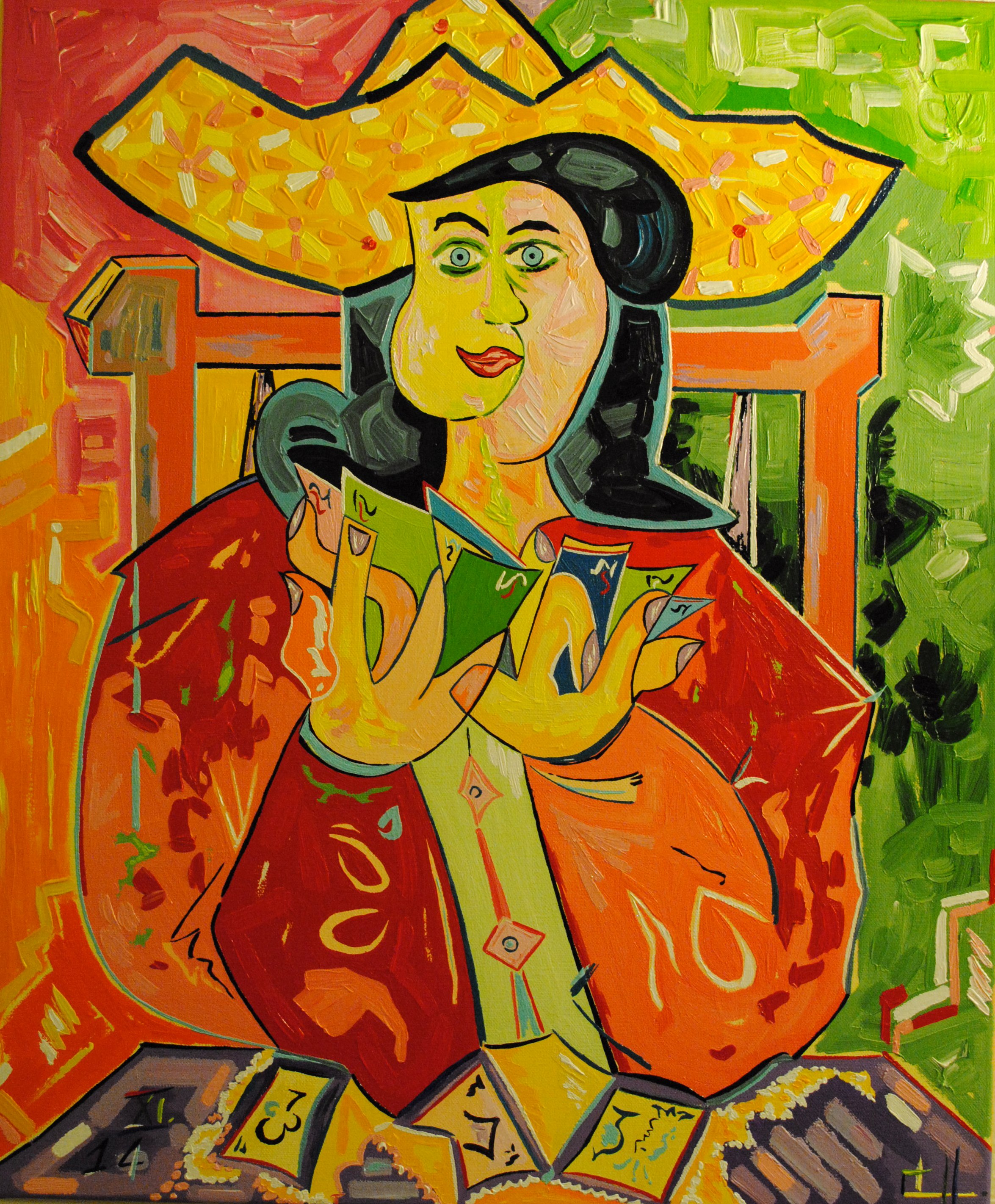 La Joueuse de cartes image
