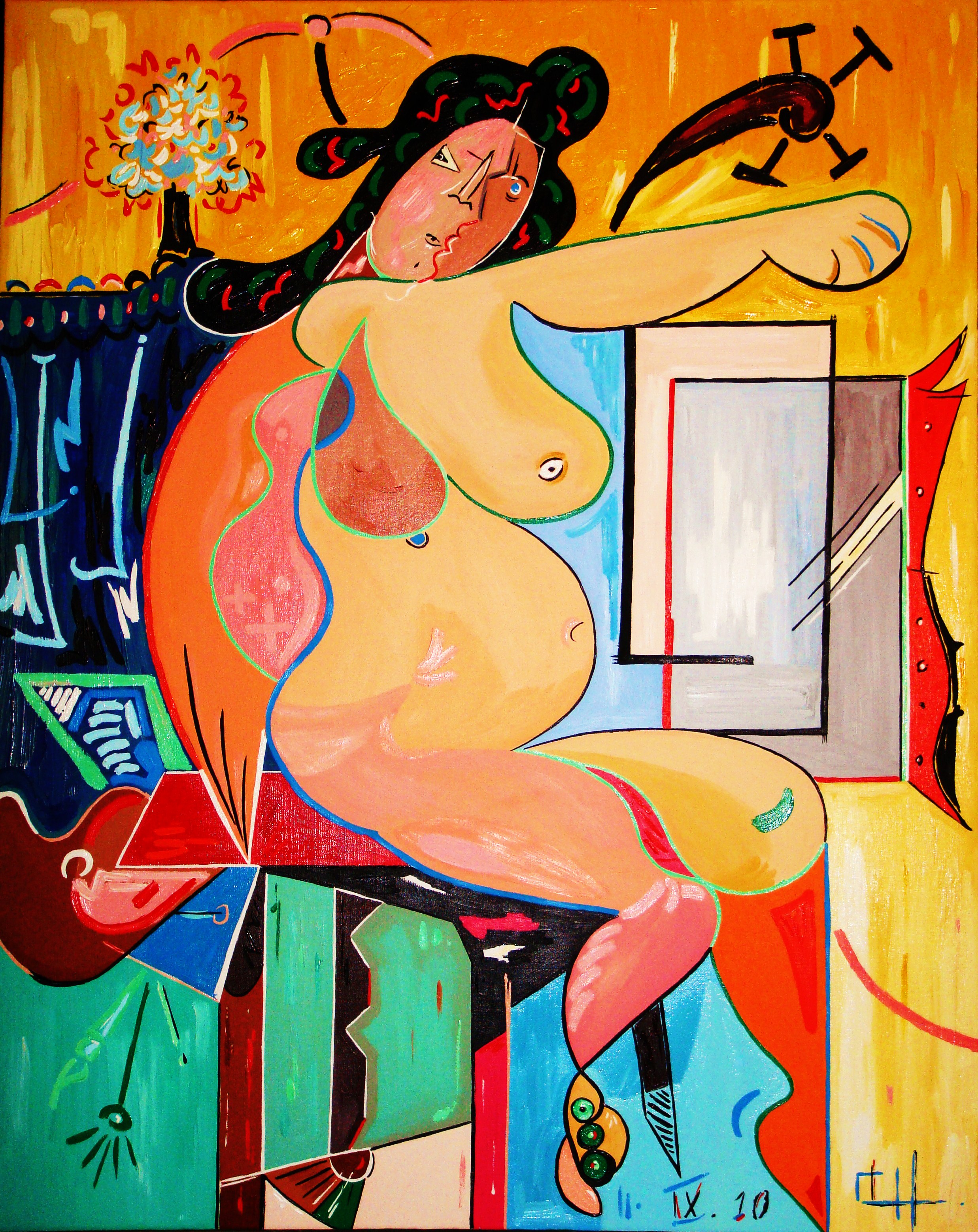 Le Modèle Peint image