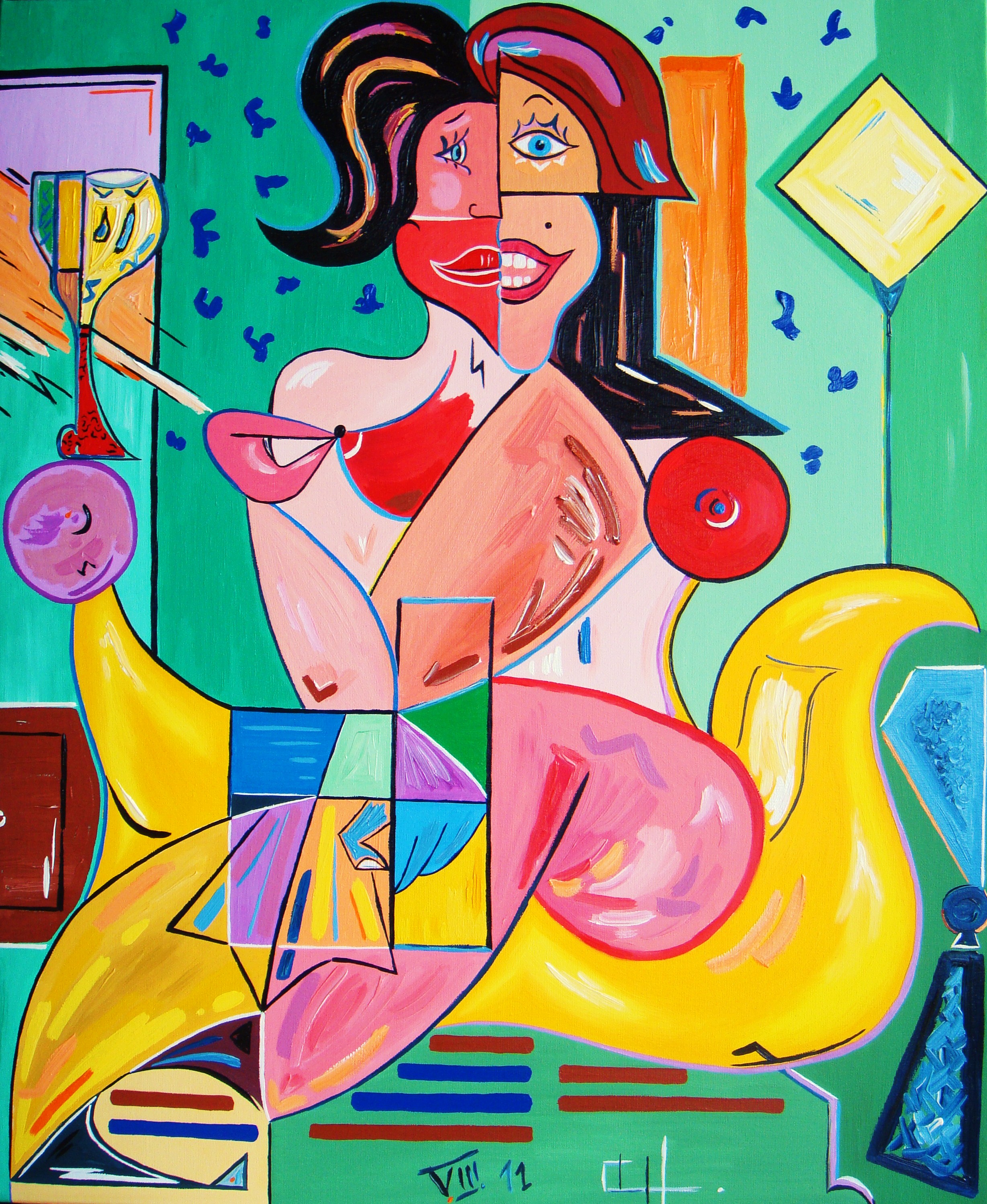 Multi femme multi face image